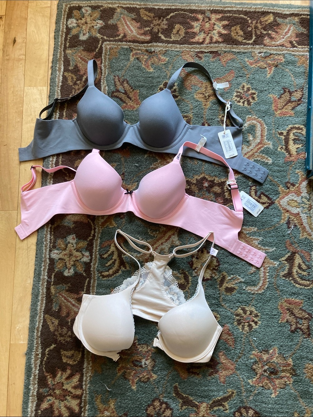 Bundle of 3 nwt bras, 2 aerie, 1 victoria’s secret, all size 30 C